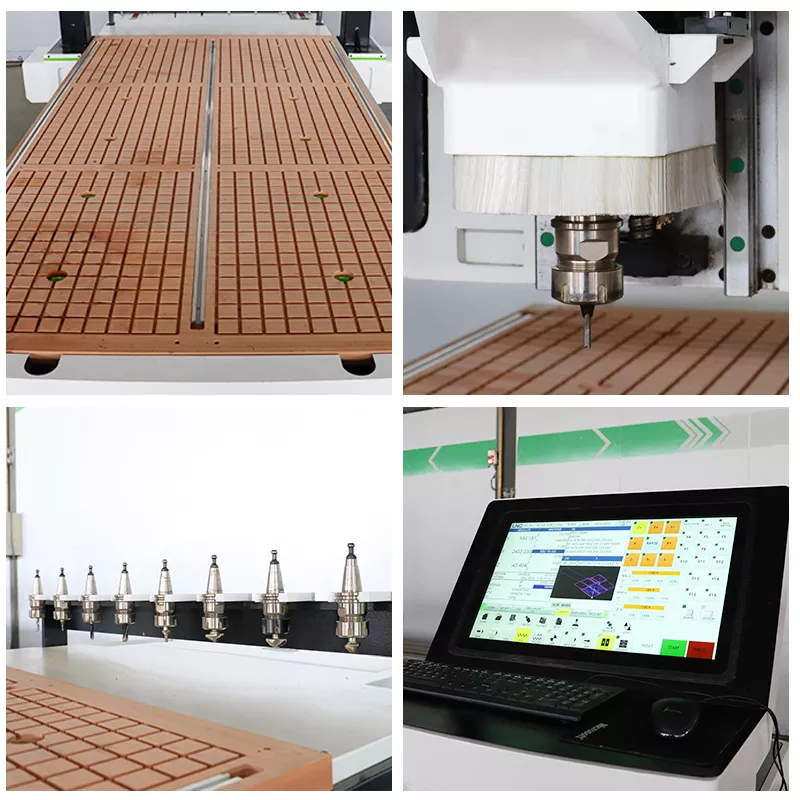 Echipament de gravură automatizat, pentru prelucrarea lemnului, router CNC, 1325 1