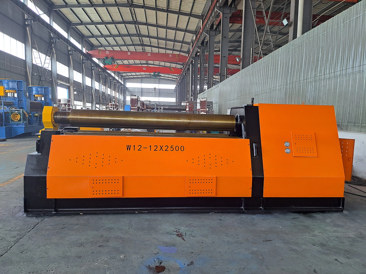 Echipament de rulare tablă, hidraulic, CNC, cu 4 role, W12, 12×2500mm 1