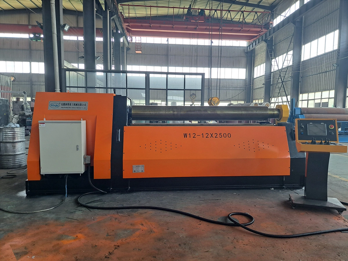 Echipament de rulare tablă, hidraulic, CNC, cu 4 role, W12, 12×2500mm 2