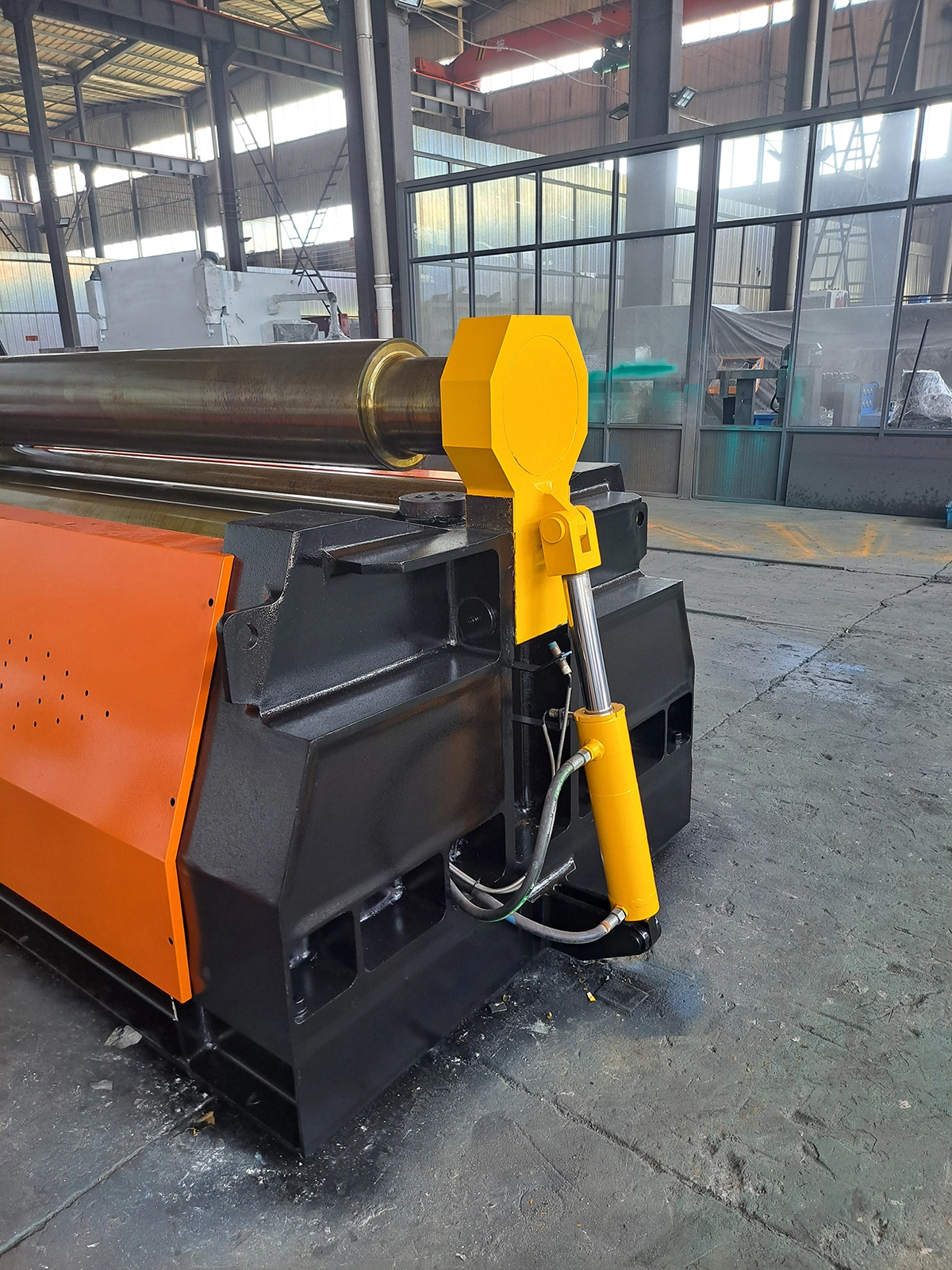 Echipament de rulare tablă, hidraulic, CNC, cu 4 role, W12, 12×2500mm 3