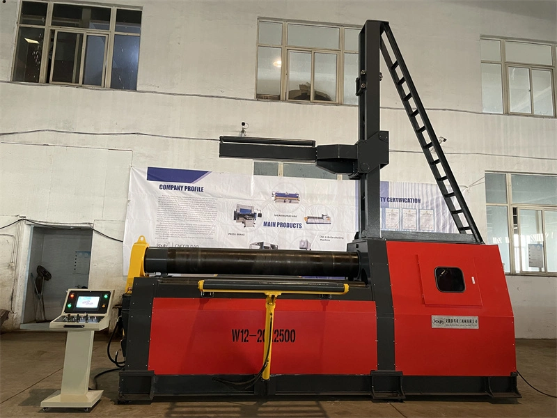 Echipament hidraulic, cu 4 role, de rulare tablă, CNC, W12, 20×2500mm 3