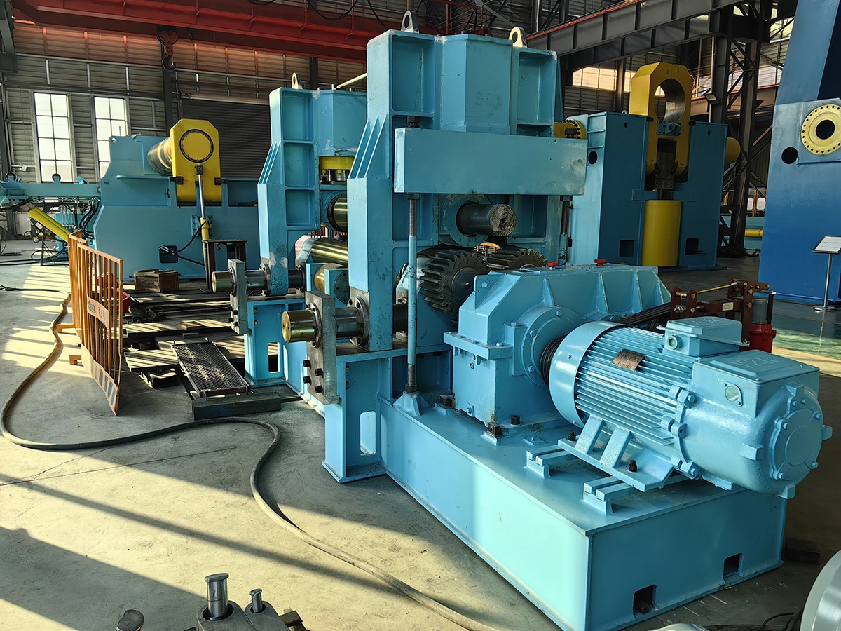 Echipament hidraulic mare, cu 3 role, CNC, W11S, 40×1500mm 2