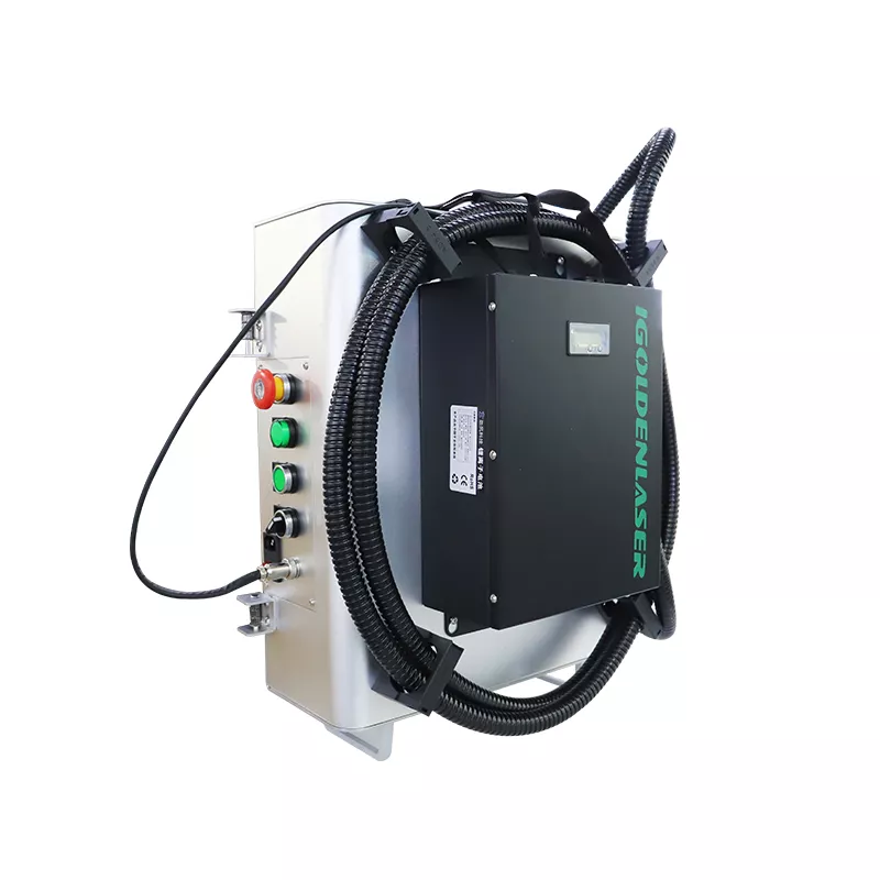 Cel mai ușor echipament de curățare laser tip rucsac 1