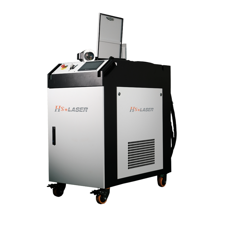 Echipament de curățare laser cu fibră, cu impulsuri, cu răcire cu apă, 1000 W / 2000 W / 3000 W 1