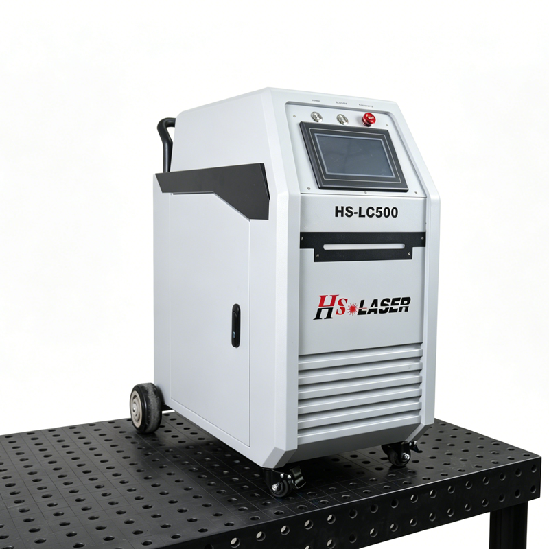 Echipament portabil de curățare laser cu impulsuri, cu răcire cu aer, 200 W / 300 W / 500 W 2