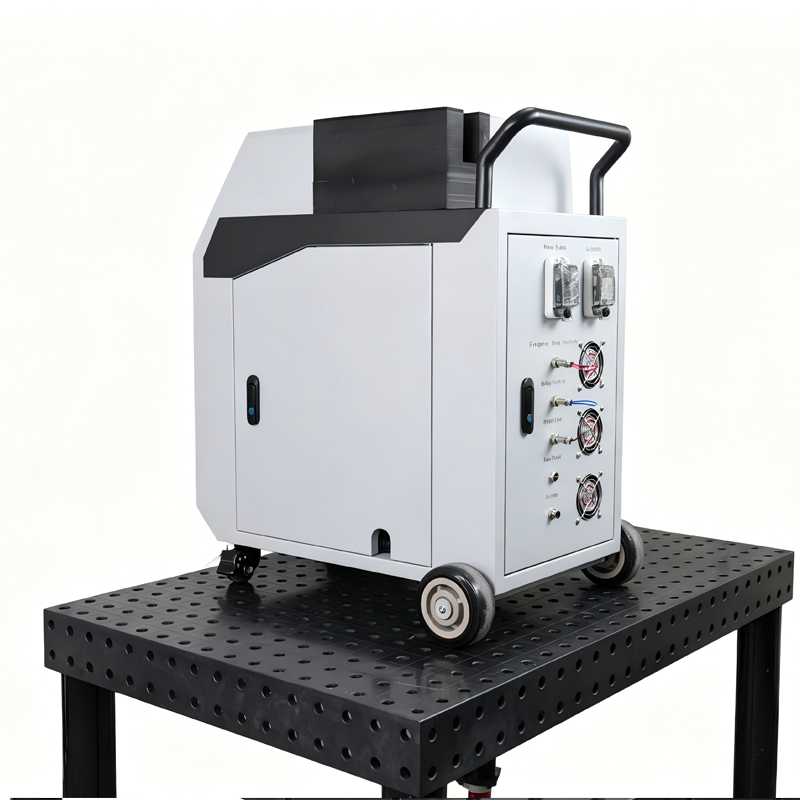 Echipament portabil de curățare laser cu impulsuri, cu răcire cu aer, 200 W / 300 W / 500 W 3