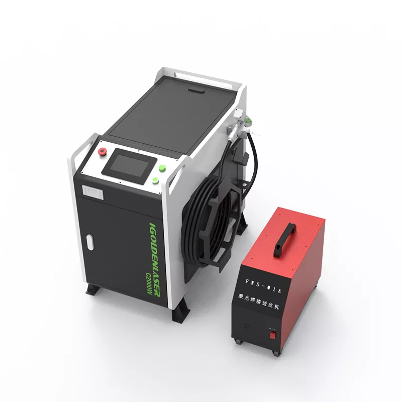 Echipament portabil de sudare laser cu fibră, cu funcționare continuă  iGWL-HW(S) 1