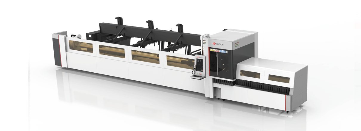 Echipament de tăiere laser pentru țevi, cu 2 mandrine (orizontal) TP6322 / LT6322 1